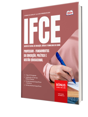 Apostila IFCE 2026 - Professor - Fundamentos da Educação, Política e Gestão Educacional