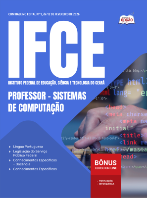 Apostila IFCE em PDF 2026 - Professor - Sistemas de Computação