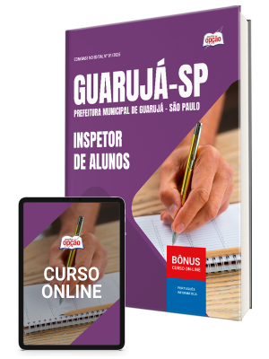 Apostila Prefeitura de Guarujá - SP 2026 - Inspetor de Alunos