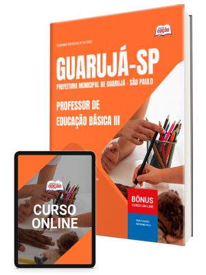 Apostila Prefeitura de Guarujá - SP 2026 - Professor de Educação Básica III