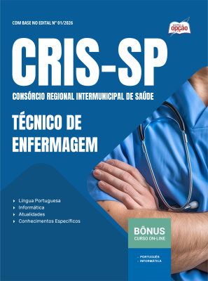Apostila CRIS-SP 2026 - Técnico de Enfermagem
