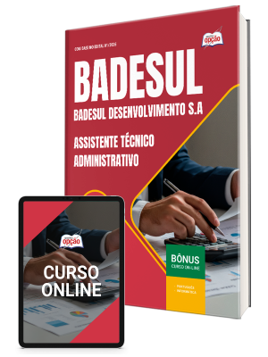 Apostila BADESUL 2026 - Assistente Técnico Administrativo