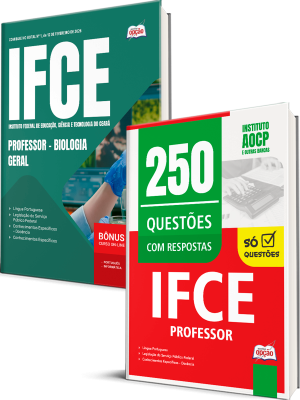 Combo IFCE 2026 - Professor - Biologia Geral