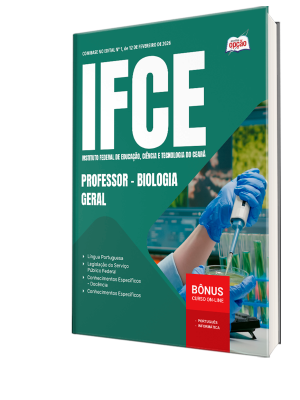 Combo IFCE 2026 - Professor - Biologia Geral