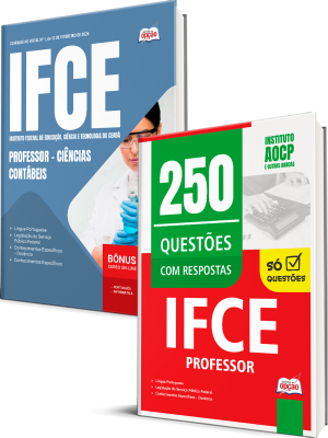 Combo IFCE 2026 - Professor - Ciências Contábeis