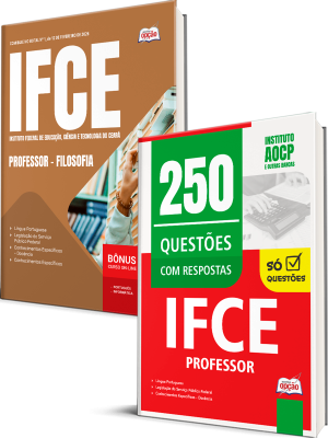 Combo IFCE 2026 - Professor - Filosofia