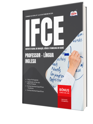 Combo IFCE 2026 - Professor - Língua Inglesa