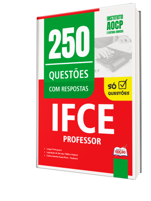 Combo IFCE 2026 - Professor - Língua Inglesa
