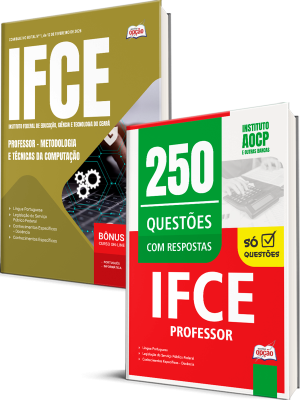 Combo IFCE 2026 - Professor - Metodologia e Técnicas da Computação
