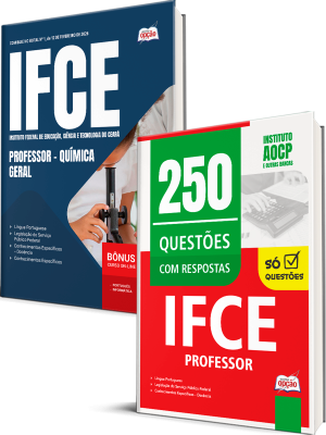 Combo IFCE 2026 - Professor - Química Geral