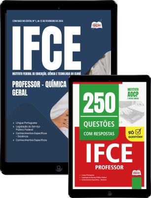 Combo IFCE 2026 - Professor - Química Geral