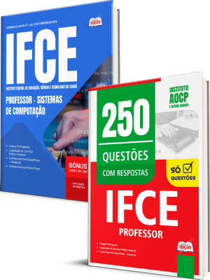 Combo IFCE 2026 - Professor - Sistemas de Computação