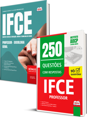 Combo IFCE 2026 - Professor - Sociologia Geral