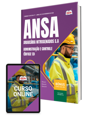 Apostila ANSA 2026 - Ênfase 13: Administração e Controle