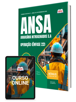 Apostila ANSA 2026 - Ênfase 22: Operação