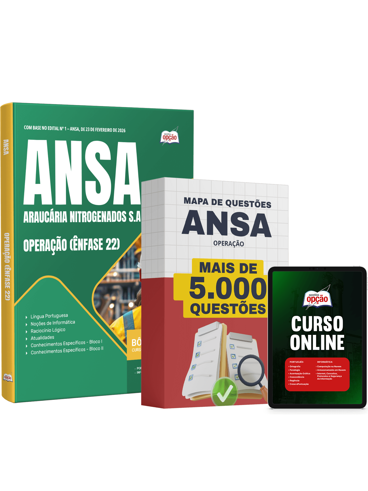 Apostila ANSA 2026 - Ênfase 22: Operação