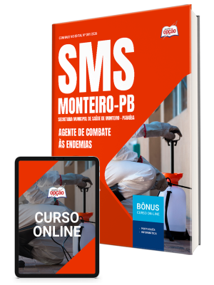 Apostila Prefeitura de Monteiro-PB 2026 - Agente de Combate às Endemias