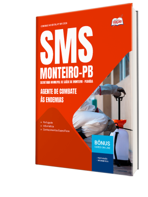 Apostila Prefeitura de Monteiro-PB 2026 - Agente de Combate às Endemias