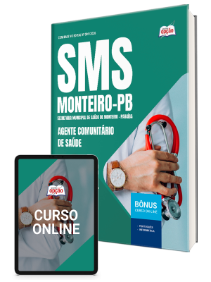 Apostila Prefeitura de Monteiro-PB 2026 - Agente Comunitário de Saúde (ACS)