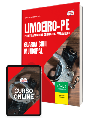 Apostila Prefeitura de Limoeiro-PE 2026 - Guarda Civil Municipal