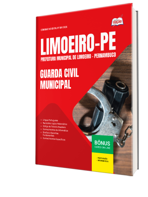 Apostila Prefeitura de Limoeiro-PE 2026 - Guarda Civil Municipal