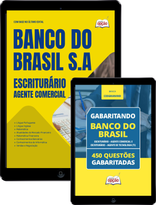 Combo Banco do Brasil 2026 - Escriturário - Agente Comercial