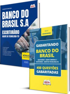 Combo Banco do Brasil 2026 - Escriturário - Agente de Tecnologia (TI)