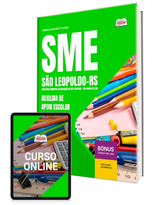 Apostila Prefeitura de São Leopoldo - RS 2026 - Auxiliar de Apoio Escolar