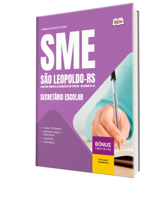 Apostila Prefeitura de São Leopoldo - RS 2026 - Professor de Currículo/Séries Iniciais