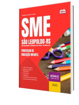Apostila Prefeitura de São Leopoldo - RS 2026 - Professor de Educação Infantil