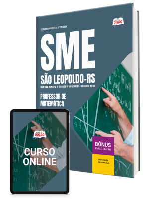 Apostila Prefeitura de São Leopoldo - RS 2026 - Professor de Matemática