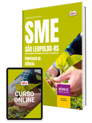 Apostila Prefeitura de São Leopoldo - RS 2026 - Professor de Ciências