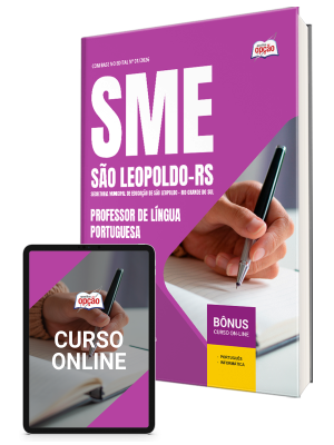 Apostila Prefeitura de São Leopoldo - RS 2026 - Professor de Língua Portuguesa
