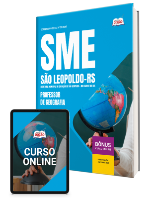Apostila Prefeitura de São Leopoldo - RS 2026 - Professor de Geografia