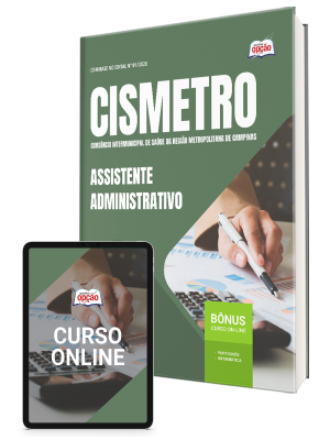 Apostila CISMETRO 2026 - Assistente Administrativo