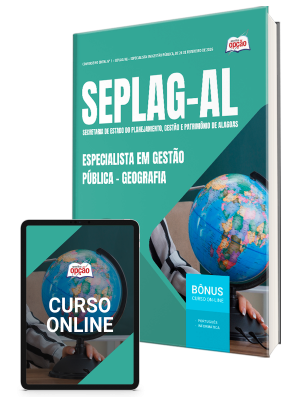 Apostila SEPLAG-AL 2026 - Especialista em Gestão Pública - Especialidade: Geografia