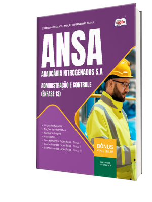 Combo ANSA 2026 - Ênfase 13: Administração e Controle