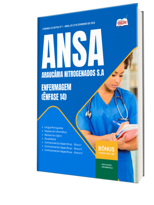 Combo ANSA 2026 - Ênfase 14: Enfermagem
