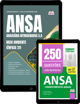 Combo ANSA 2026 - Ênfase 21: Meio Ambiente