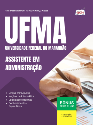 Apostila UFMA 2026 - Assistente em Administração