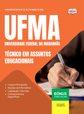 Apostila UFMA em PDF 2026 - Técnico em Assuntos Educacionais