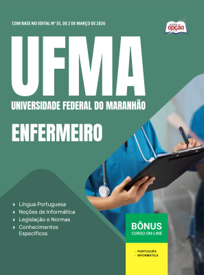 Apostila UFMA em PDF 2026 - Enfermeiro