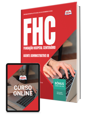 Apostila FHC 2026 - Agente Administrativo III