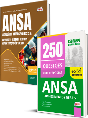 Combo ANSA 2026 - Ênfase 28: Suprimento de Bens e Serviços - Administração
