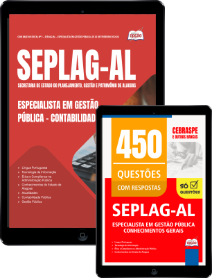 Combo SEPLAG-AL 2026 - Contabilidade