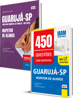Combo Prefeitura de Guarujá - SP 2026 - Inspetor de Alunos