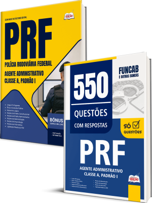 Combo PRF 2026 - Agente Administrativo - Classe A, Padrão I
