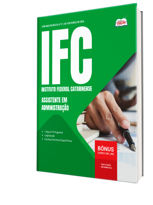Apostila IFC 2026 - Assistente em Administração