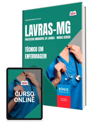 Apostila Prefeitura de Lavras - MG 2026 - Técnico de Enfermagem