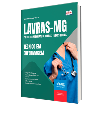 Apostila Prefeitura de Lavras - MG 2026 - Técnico de Enfermagem